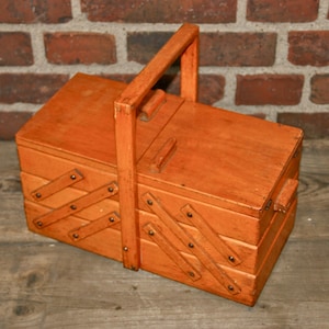antique sewing box 40th