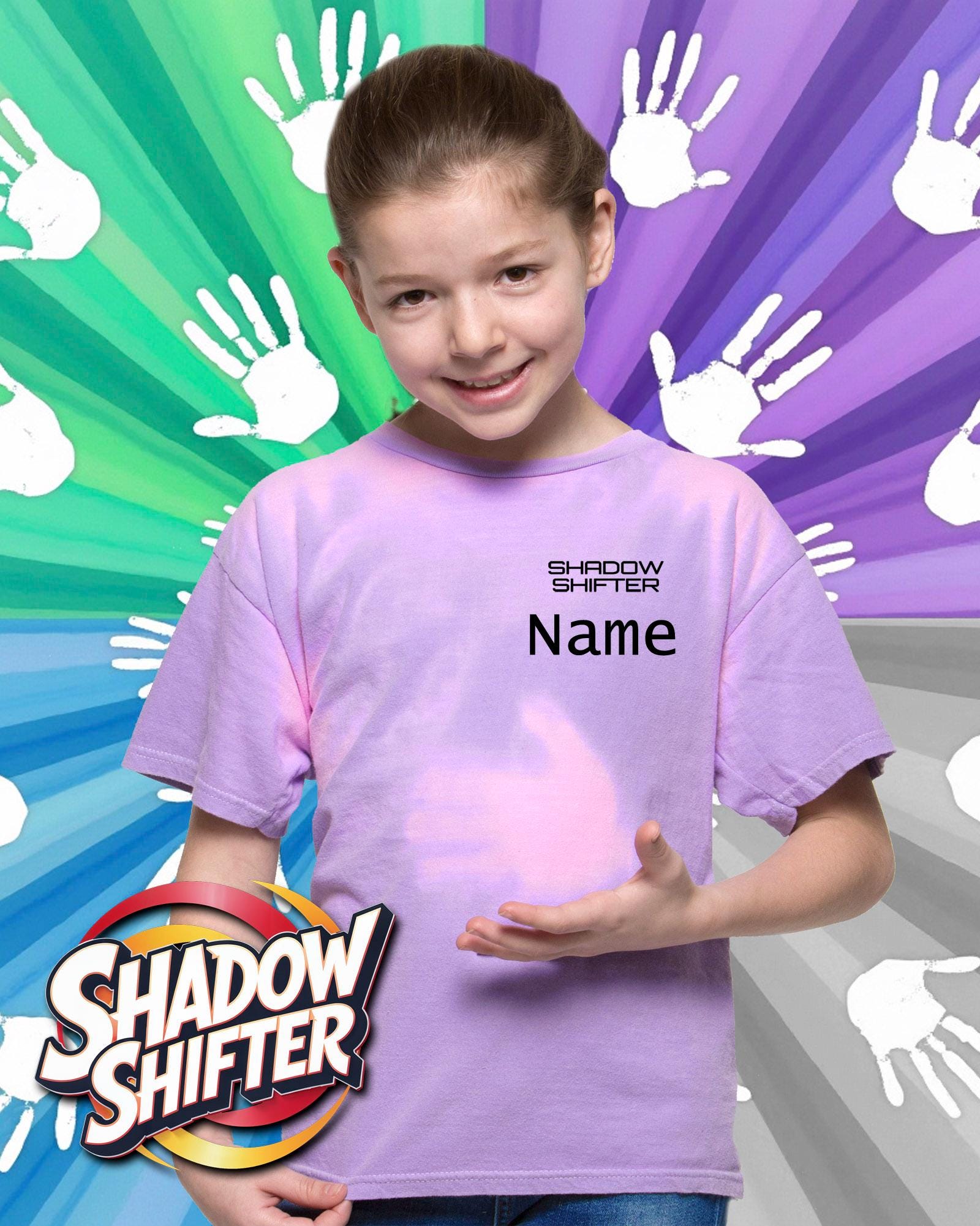 Shadow Shifter PERSONALIZED NAME KIDS Heat Reactive Thermochromic