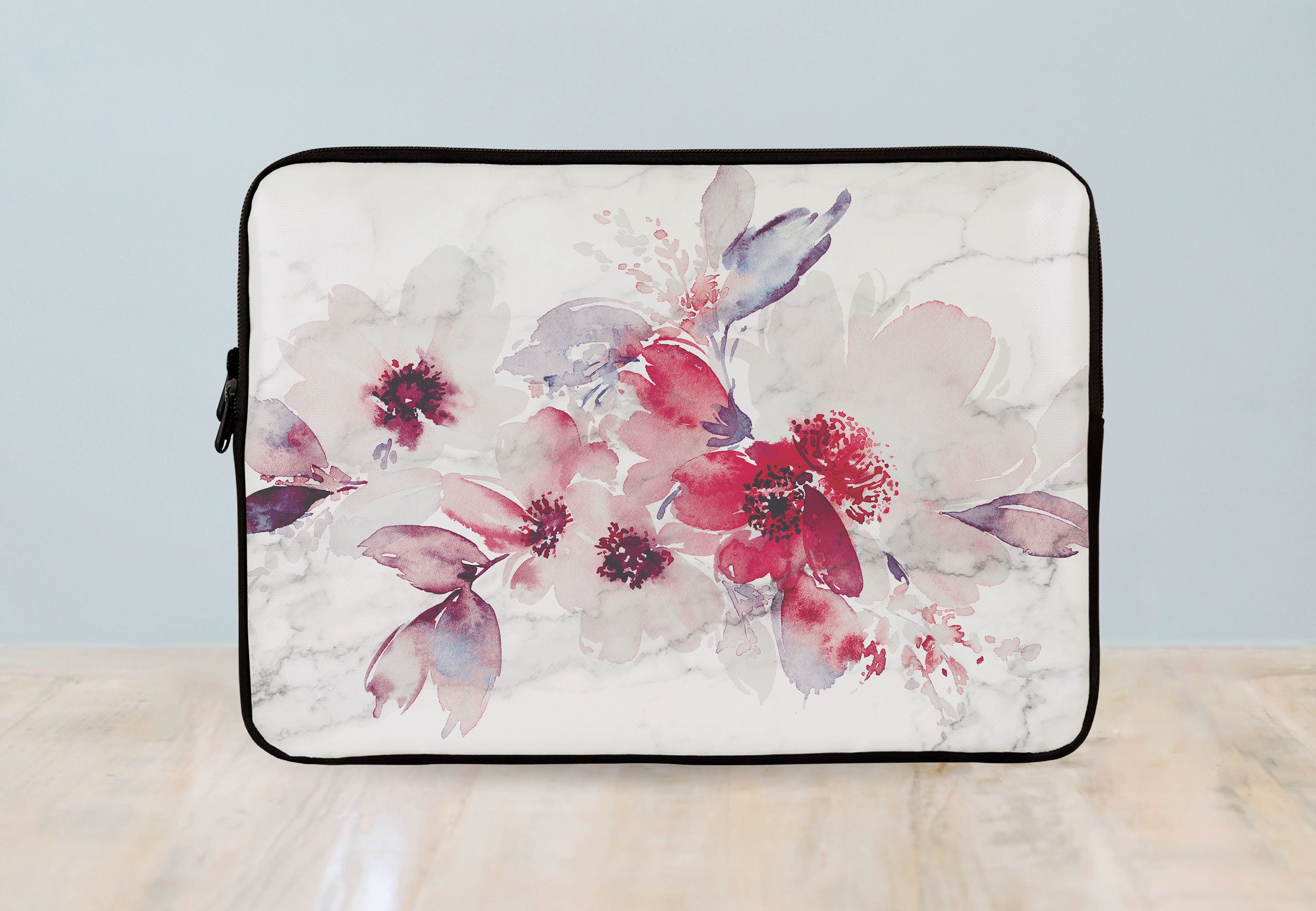 Flowers Laptop Sleeve Floral Laptop Sleeve Nature Laptop Etsy UK