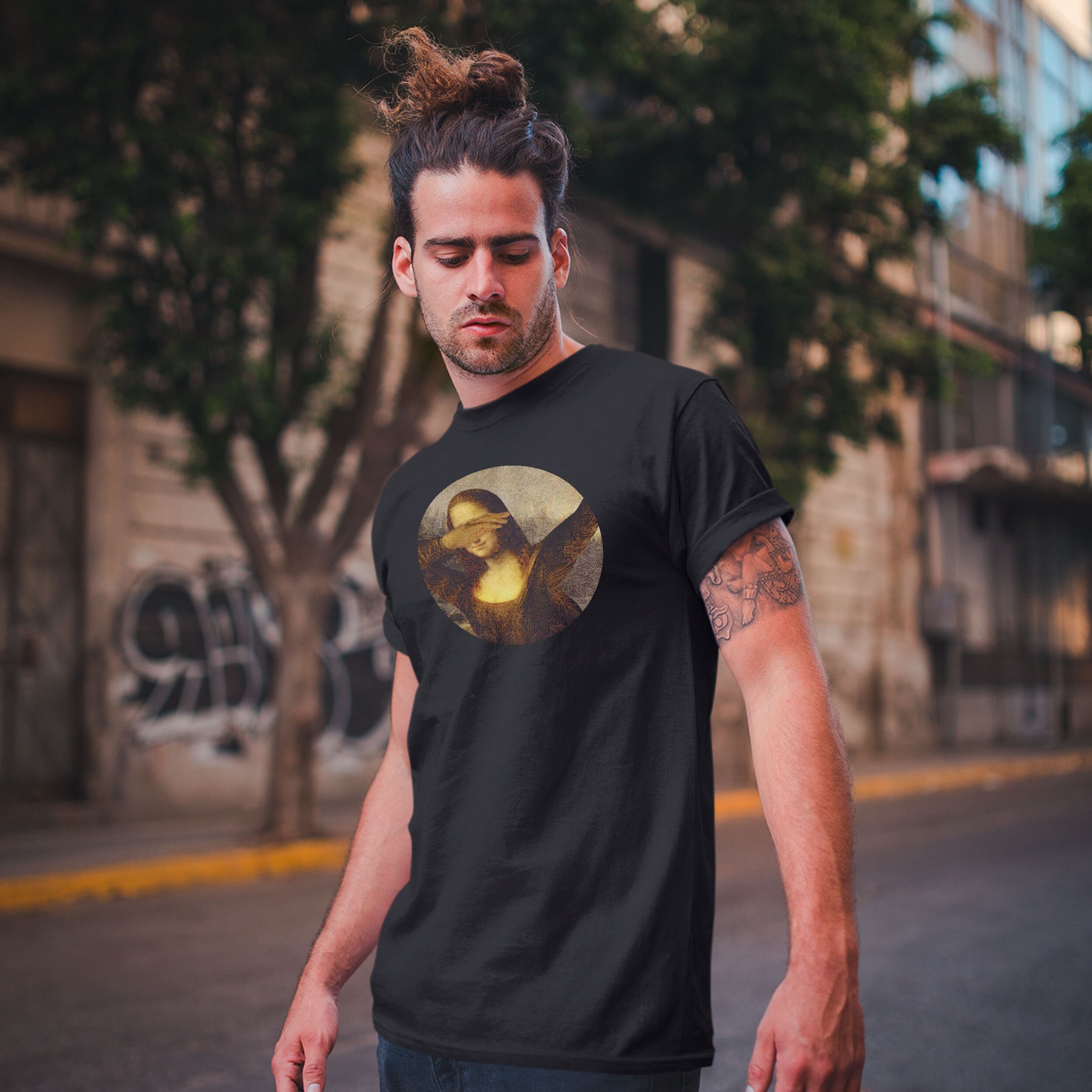mona lisa dab shirt