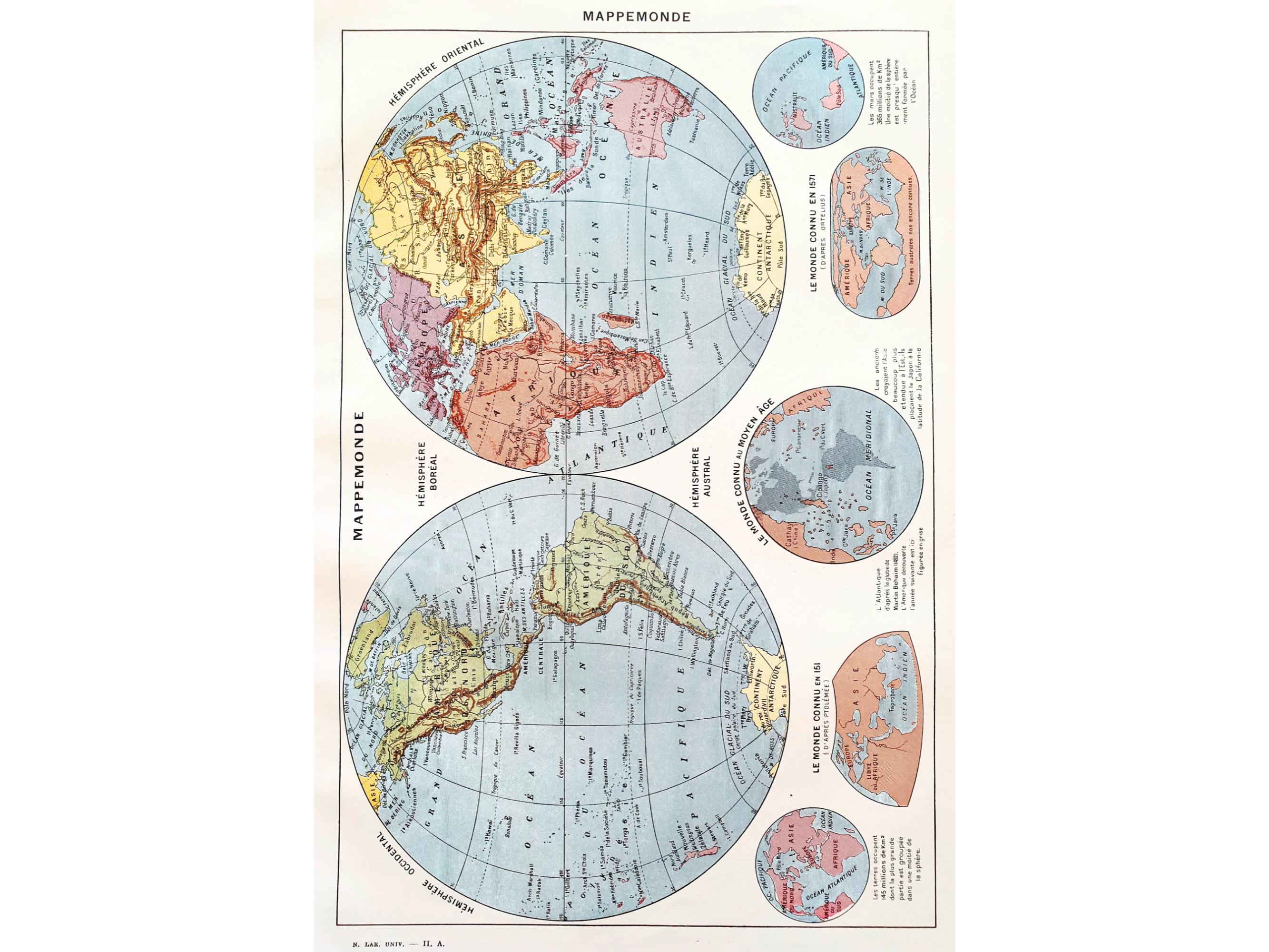 世界古地図 古代世界の地図 古代の歴史をよりよく理解するための古い世界