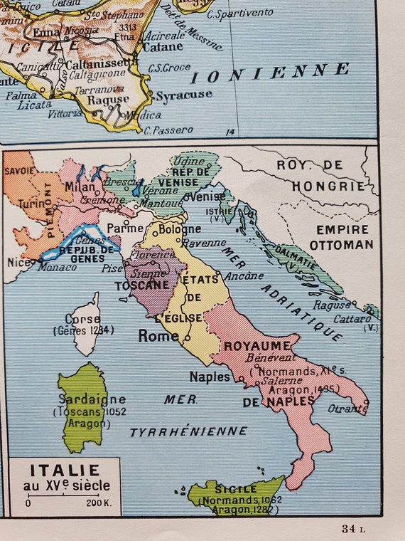 Carte Postale Toscane Sienne Italie Vintage Italie affiche de vo