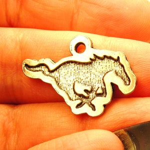 BULK 15 Mustang horse running stallion mascot  charm