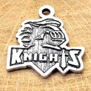 Knights team mascot charm