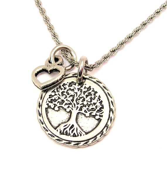 Buy Tree of Life Stainless Steel Rope Necklace Online in India