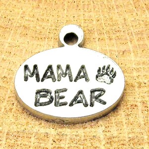 Mama Bear mascot charm