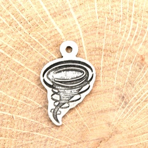 Tornado mascot storm charm