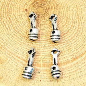 Motor piston charms 4 pieces racing