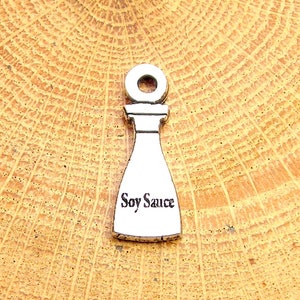 Soy sauce lot of 4 pieces  food fast Asian Chinese food lo mien Chinese noodles soup
