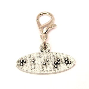 Braille FAITH zipper pull