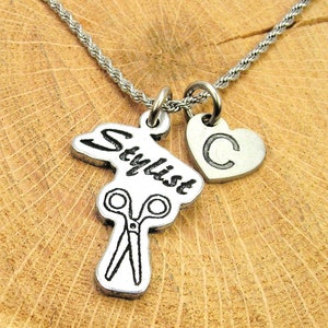 Stylist Hair dresser collection Stainless Steel rope necklace