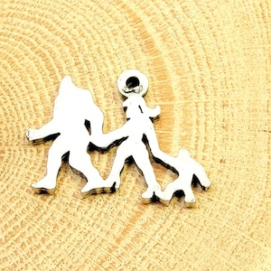 Großer Fuß-Familien-Charm