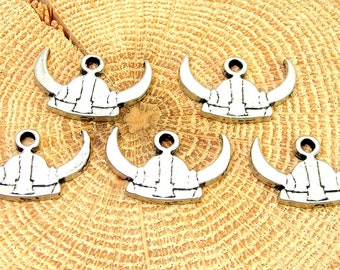 Viking Helm Maskottchen Team Charms Lot von 5 Stück