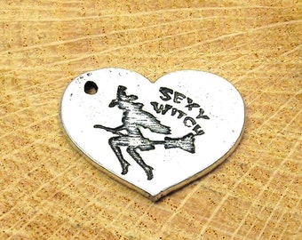Sexy Witch charm