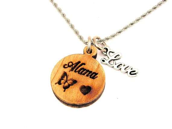 Custom Engraved Name Wood Burned 