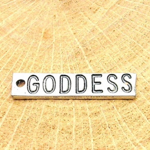 GODDESS  tag Wicca charm