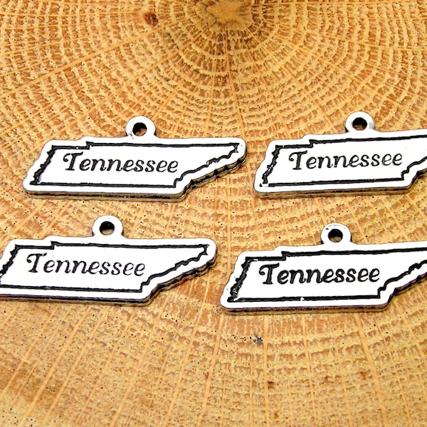 Tennessee charms lot of 4 pieces