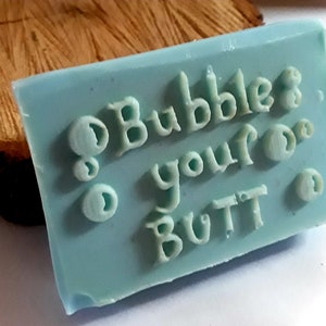 Bubble your Butt Soap Strong  Olive Oil Coconut Oil Soap
