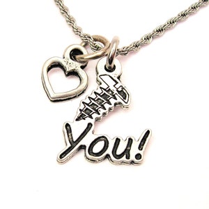 Screw you Stainless Steel rope necklace