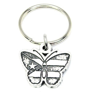 Puerto Rico Butterfly  keychain