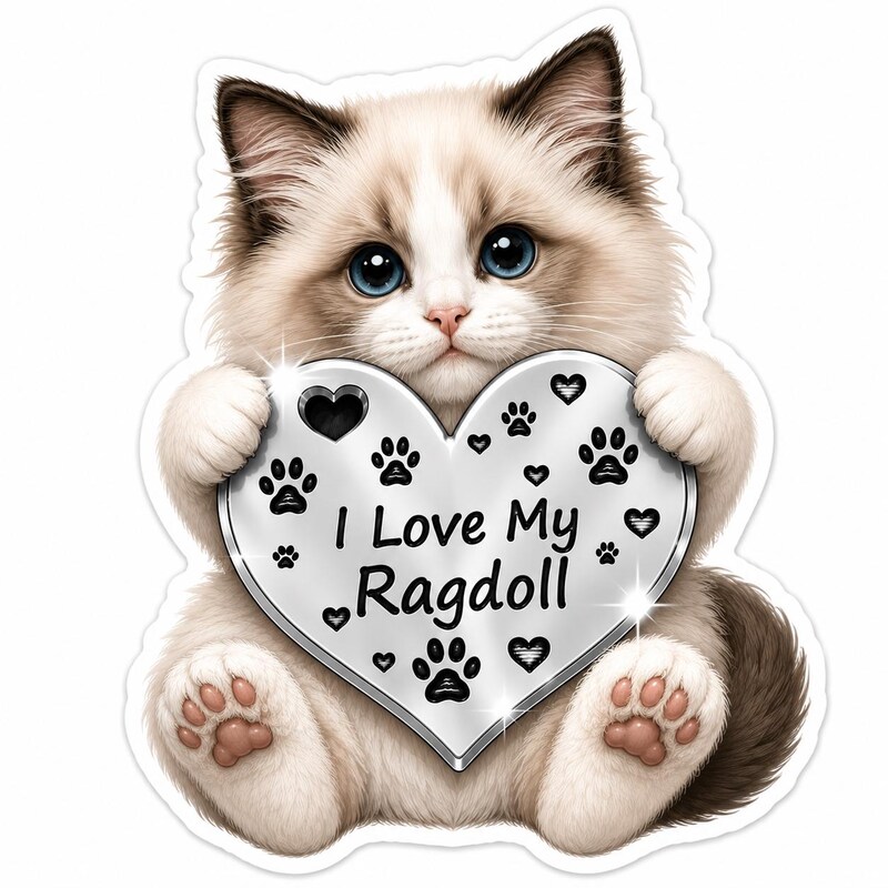 R Ragdoll Cat Ragdoll Cat Decal - Etsy - Page 6