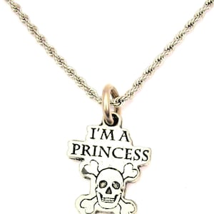 Gothic Princess  Stainless Steel rope necklace