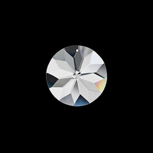 Asfour Suncatcher Crystal Faceted Round 45mm (1-Hole) hanging crystal sun catcher  #1041