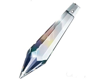Asfour Crystal Chandelier Parts (1.5inch) Icicle Drops Prism Suncatcher #401