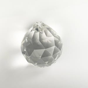 Asfour Crystal Balls 30mm Chandelier Part 30% Lead Suncatcher Prisms (1-Hole) #701
