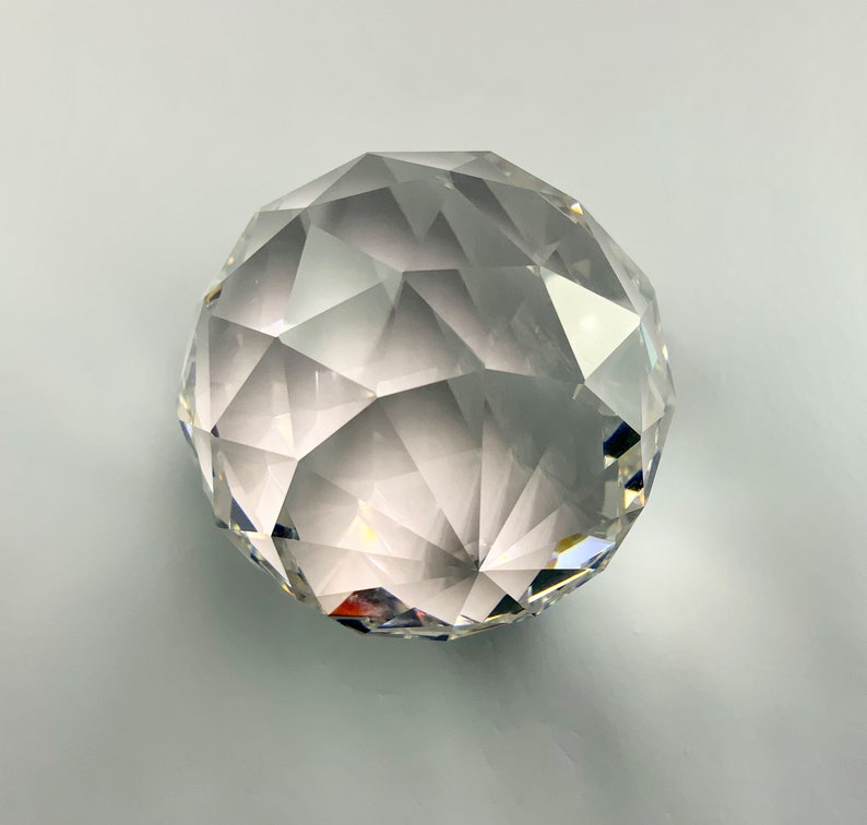 70 mm Clear Crystal Balls Wholesale Asfour Crystal 30 Lead Etsy