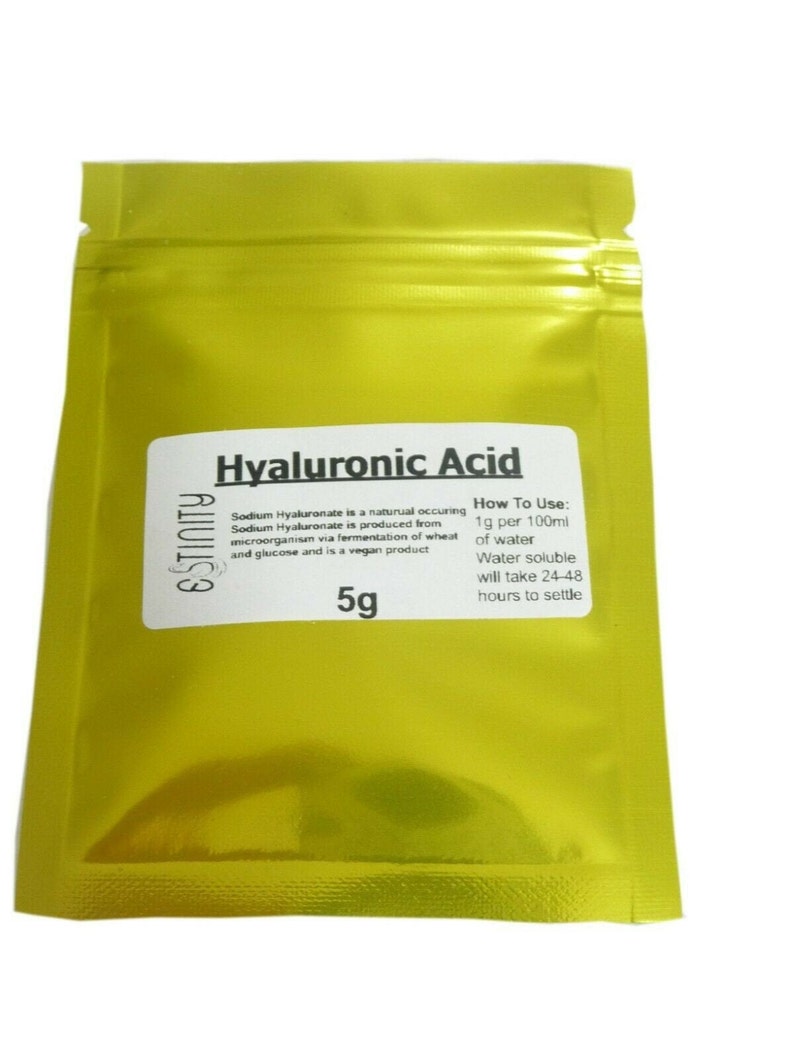 Pure Hyaluronic Acid Powder Cosmetic Grade 5 g