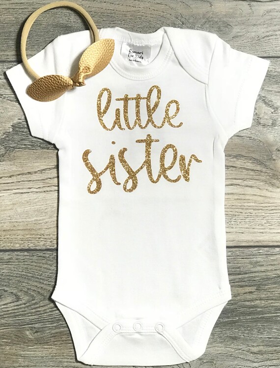 newborn little sister coming home outfit