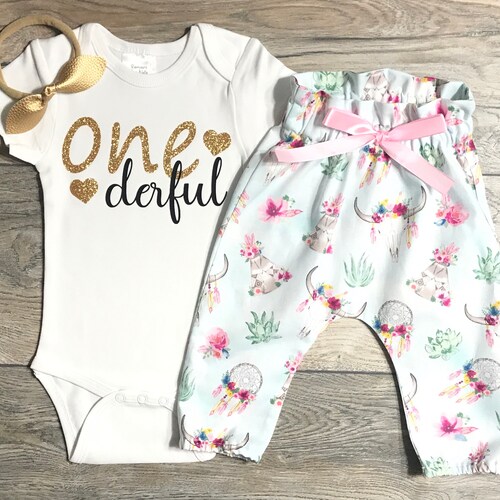 Sweet One Pineapple Theme First Birthday Outfit Baby Girl | Etsy