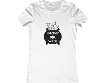 Kitchen Witch Tee for the Spiritual, Mystical Woman