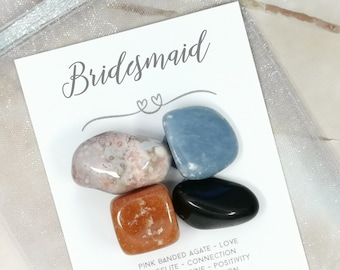 Bridesmaid Crystal Gift - Be My Bridesmaid Proposal - Gift for a Bridesmaid - Bridesmaid Thank You - Will You Be My Bridesmaid Present Gift