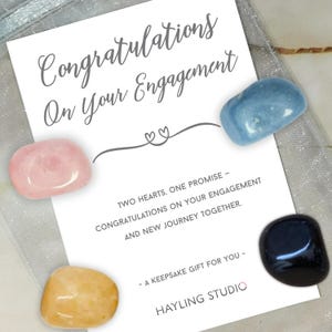 Cadeau de fiançailles en cristal - personnalisé - cadeau nouveau voyage attentionné pour couple, carte de votre choix de cristaux, cadeau souvenir félicitations
