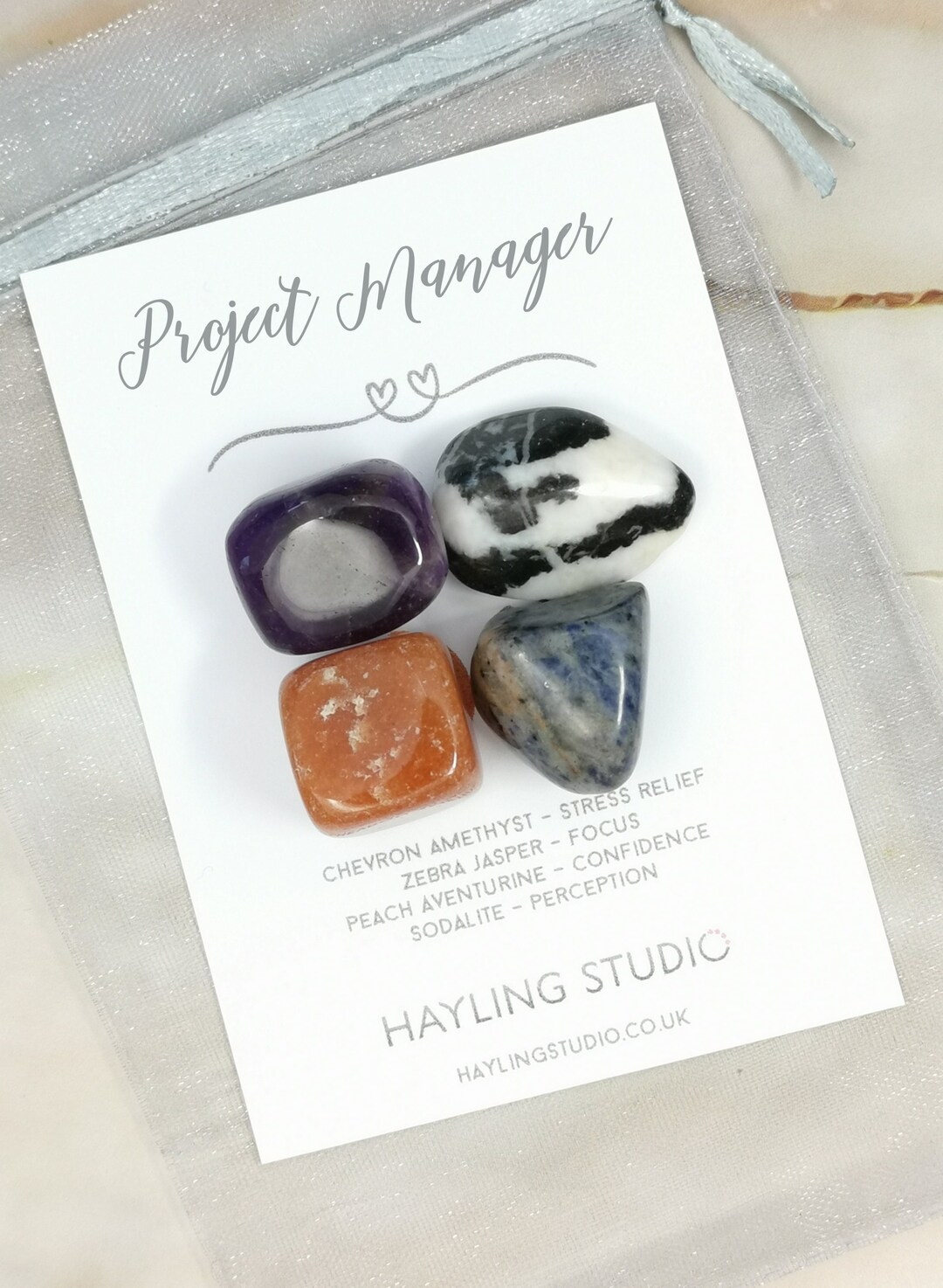 Project Manager Gemstone Kit Crystals for a Project Manager Project Manager Crystal Set New Job