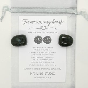 Forever In My Heart Gemstone Kit Bereavement Crystals Lost Loved One Keepsake Memorial Condolences Gift With Sympathy Hayling Studio image 4