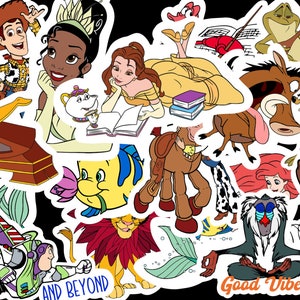Magical Disney Sticker Collections/ Disney Sticker Bundles/ Disney Mystery Pack