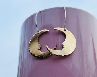 Crescent moon earrings