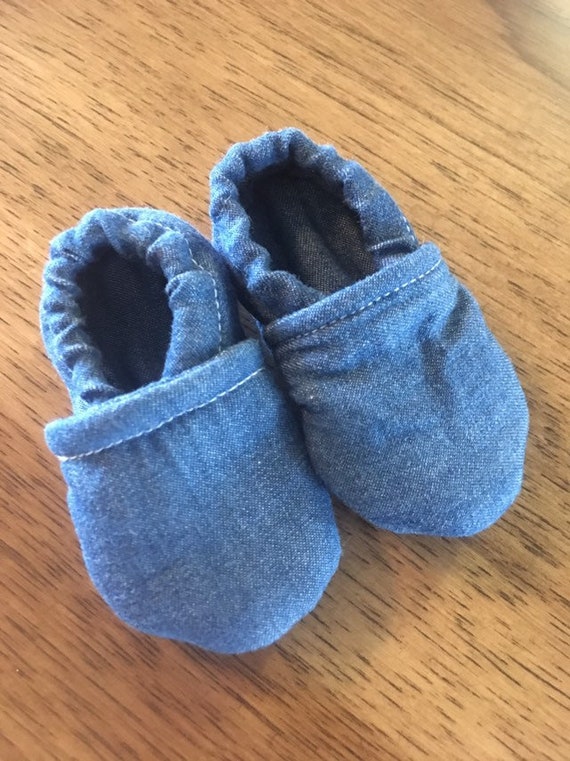 denim shoes for baby girl