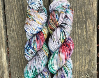 In for a Penny // Super Sheepy DK // Speckled Yarn // Speckled Sock Yarn