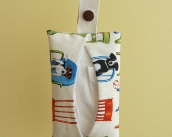 Eco-friendly tissue - dog themed holders
