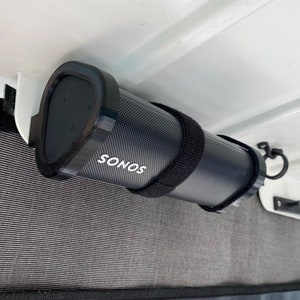 Bluetooth Speaker Mount Rotated w/ Strap - Compatible with Sonos Roam