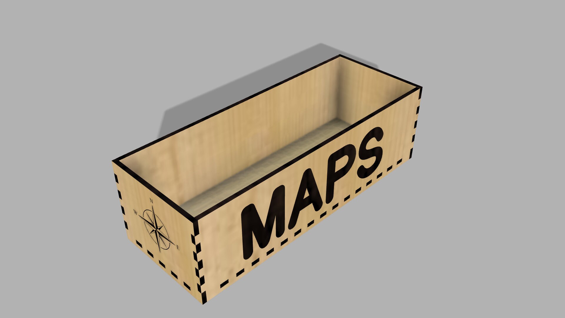 National & State Park Map Storage Box Laser Engraved Wood Etsy UK