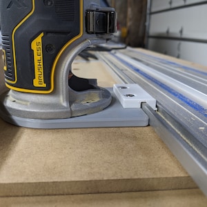 Palm Router Track Guide - Compatible with Kreg Track and Dewalt Router