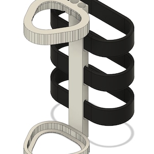 Bluetooth Speaker Rotated Mount w/ Hook & Loop Straps - Compatible with Sonos Roam