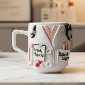 Personalized Doctor Coffee Mug: Custom Medical Gift Cup