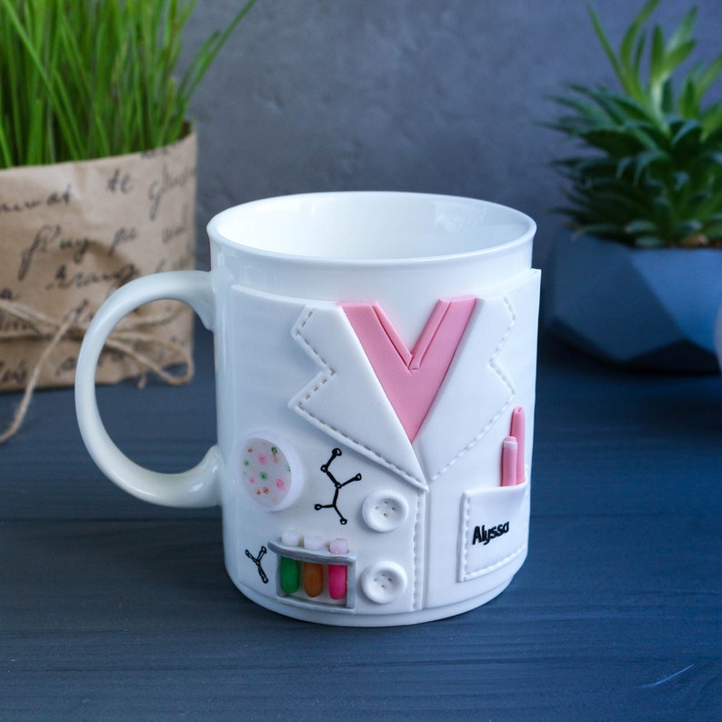Personalized Chemist mug with Custom Name, Science Chemistry Coffee or Tea Mug, Science Tools chemistry mug image 7