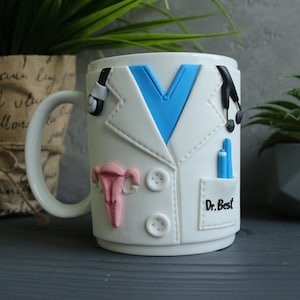 Gynecologist Coffee Mug: Personalized ObGyn Gift, Medical Student Cup